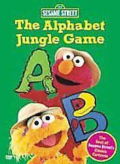 Jungle leaf capital letter l printable treats. Sesame Street The Alphabet Jungle Game Dvd 2001 For Sale Online Ebay