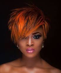 It will look as though layers start a little lower. Fabulous Natural Short Hairstyles For Black Women Hair Styles Short Weave Hairstyles Short Natural Hair Styles