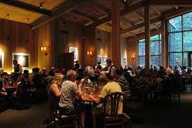 The menu offers perfectly cooked steaks, sustainably caught seafood, and mouthwatering pasta dishes. The Mountain Room Picture Of Mountain Room Restaurant Yosemite National Park Tripadvisor
