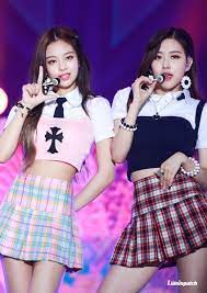 Jennie And Rose Blackpink Fashion Fashion Black Pink Kpop