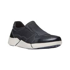 Mens Propet Lane Sneaker Size 12 5e Black Nubuck