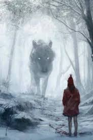 The Wolf And The Girl The Wolf And The Girl Wolf Wolf Art Little Red Riding Hood