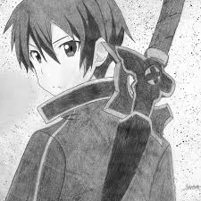 Kirito Drawing By Bella Nutella1223 On Deviantart Use shades of grey for color and. kirito drawing by bella nutella1223 on