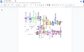 Are you already coding the html for your web design ? Fun Text Google Workspace Marketplace