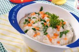 Resep mpasi bayi 12 bulan+ | nasi tim udang. Resep Mpasi 11 Bulan Bikin Si Kecil Makin Doyan Makan