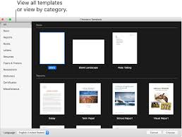 Create Your First Document In Pages On Mac Apple Support