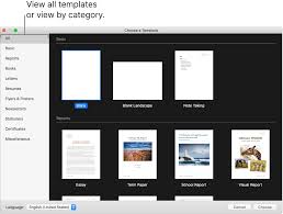 create your first document in pages on mac apple support