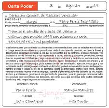 Crea tu carta de recomendación personal para imprimir en pdf. Ejemplo De Carta Poder