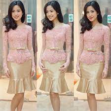 27 fesyen baju raya 2020 perempuan, paling trend! Kebaya Partydress Lace Swarovski Verakebaya Thx Noiaswari Dress Brokat Traditional Dresses Dresses