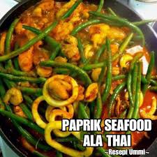 Buat bulatan sesuai selera, dan umpan siap digunakan mencari sasaran. Resepi Ummi Resepi Paprik Seafood Ala Thai Facebook