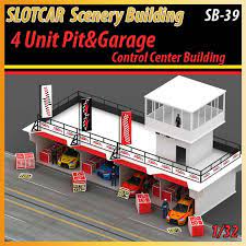 The top countries of suppliers are china, taiwan, china, from. Slotcar Scenery Building 4 Unit Pit Garage With Control Center Tools Accessories Mhs Model Slot Cars Carrera Slot Cars Slot Car Racing