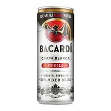 Открыть страницу «bacardi & cola» на facebook. Bacardi Cola Can 25 Cl Picoshop