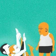 Guruji Pattabi Jois Yoga Illustration Yoga Art Grace And Co