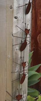 Ameisen Japanisches Garten Design In 2020 Altmetallkunst Schrottplatzkunst Metall Gartenkunst