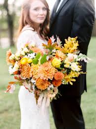 Find your perfect wedding dress. Vintage Wedding Inspiration With Bold Fall Florals Kentucky Wedding Inspiration