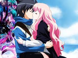 Two anime characters kissing i used a tutorial for this. Kissing Female And Male Anime Character Hd Wallpaper Wallpaper Flare