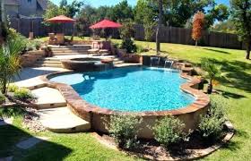 Pool Umrandung Hintergarten Pool Ideen Geneigter Hinterhof