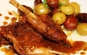 No Matter What You Call It It S Still Delicious The Title Of This Post Lapin A La Cocotte Is Literally Translated As T Rabbit Stew Stew Recipes Rabbit Food