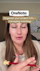 OneNote for organising your #work project information + how I manage  meetings with customers 🤓 #onenote #organization #atwork #onenotetips  #onenoteapp #projectmanagement #workplacetiktok #worktips ...