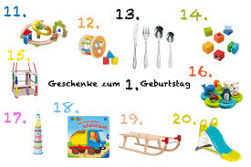 Geschenkideen Zum Ersten Geburtstag Babyartikel De Magazin