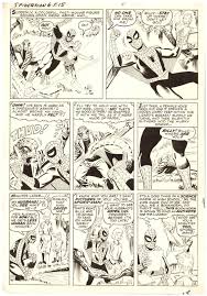 Original Page By Steve Ditko From The Amazing Spider Man 6 Featuring The First Appearance Of The Lizard Published By Marvel November 1963 Goruntuler Ile