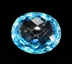 Pin On 24 55 Cts Briolette Both Sides Oval Shape Cut Lovely Blue Topaz Loose Gemst
