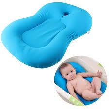 It is made of lightweight plastic and has a convenient hook for storage. Aipinqi Baby Bath Pillow Newborn Bath Support Baby Cushion Soft Anti Slip Bath Seat 0 6 Month Infant Bath Pillow Blue Buy Online In Andorra At Andorra Desertcart Com Productid 207173112