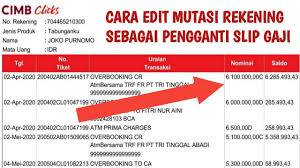 7+ contoh slip gaji karyawan, guru, perusahaan, pns [file via bukubiruku.com. Cara Membuat Slip Gaji Di Hp Android Youtube