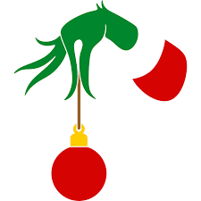 Christmas Bulb Gift Grinch Hand Svg And Christmas Bulbs Grinch Hands Christmas