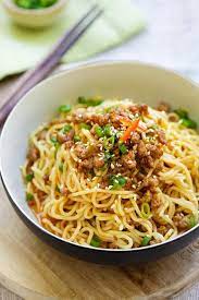 Dan Dan Noodles Savory And Spicy Sichuan Noodles With Ground Meat Dan Dan Mian Noodles Is Delicious Learn How To Make Recipes Asian Recipes Beef Recipes