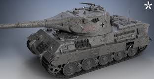 L/70 gun, it's a unique gun as the löwe is the only tank that mounts it. Panzerkampfwagen Vii Lowe 3d Cad Model Library Grabcad