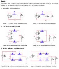 It is generally used as educational tool for the rectifier used in the simulation is full wave rectifier circuit. Mn 3560 Full Wave Bridge Rectifier Circuit Multisim Simulation Free Diagram