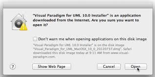 Unable To Launch Vp Software Installer On Mountain Lion Visual Paradigm Know How