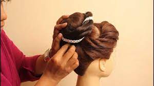 Indian Bridal Hairstyles By Estherkinder Bridal Hair Buns Indian Bridal Hairstyles Hair Styles