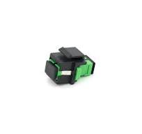 SC/APC Simplex Singlemode Fiber Optic Keystone Jack