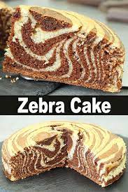 Easy Zebra Cake Recipe El Mundo Eats Recipe Zebra Cake Cake Recipes Sweet Recipes Desserts
