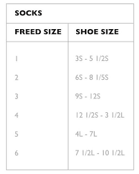 Particular Freed Of London Leotard Size Chart Jazz Shoe Size