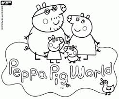 Let your kid colorize and develop! Peppa Pig Coloring Pages Printable Games