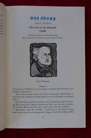 The Moonstone by Wilkie Collins; Published by The Arion Press