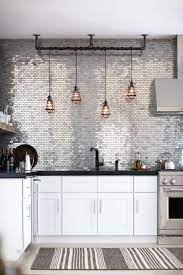 Maybe you would like to learn more about one of these? Interiors Urban Metallic Kitchen Kitchen Backsplash Designs Home Kitchens Kitchen Remodel