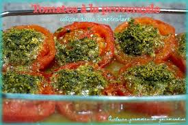 Tomates A La Provencale Cuisson Basse Temperature Recette Tomates Provencales Recettes De Cuisine Recette Tomate