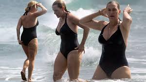 Kate winslet can't get enough of her superhot husband. Kate Winslet Bares Curvy Beach Body During Getaway To New Zealand