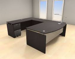 4pc U Shape Modern Contemporary Executive Office Desk Set Al Sed U3 Modern Desk Best Home Office Desk Office Desk Set