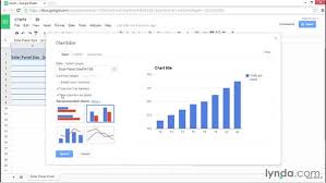 Creating Charts In Google Sheets