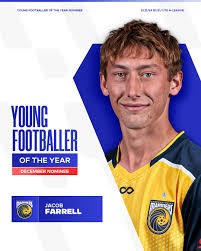 ✓ Six games unbeaten in all competitions ✓ Young Footballer of the Year  nominee 🙌 December was 𝐬𝐨𝐦𝐞 𝐦𝐨𝐧𝐭𝐡 for Jacob Farrell With three  clean sheets and a goal to his name,