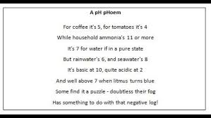 A Ph Poem Nerd Love Chemistry Science