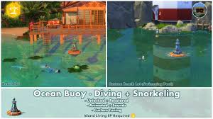 Simmers, tag @thesims in your posts for a chance to get featured! Bakies The Sims 4 Custom Content Ocean Buoy Diving Snorkeling Youtube
