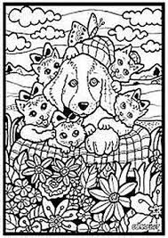 Kolorowanki kolorowanki zwierzęta kolorowanki kot. Kolorowanka Welwetowa 29 7x21 Pies I Kotki Zabawki Kreatytwne Inbook