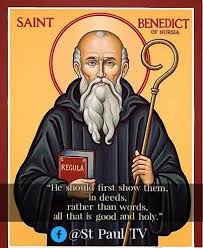 Benedict >the italian monk st. Quote For The Day He Society Of St Paul Nigeria Facebook