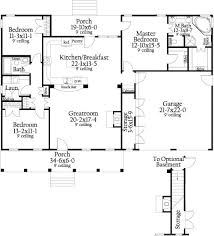Cottage House Plan With 3 Bedrooms And